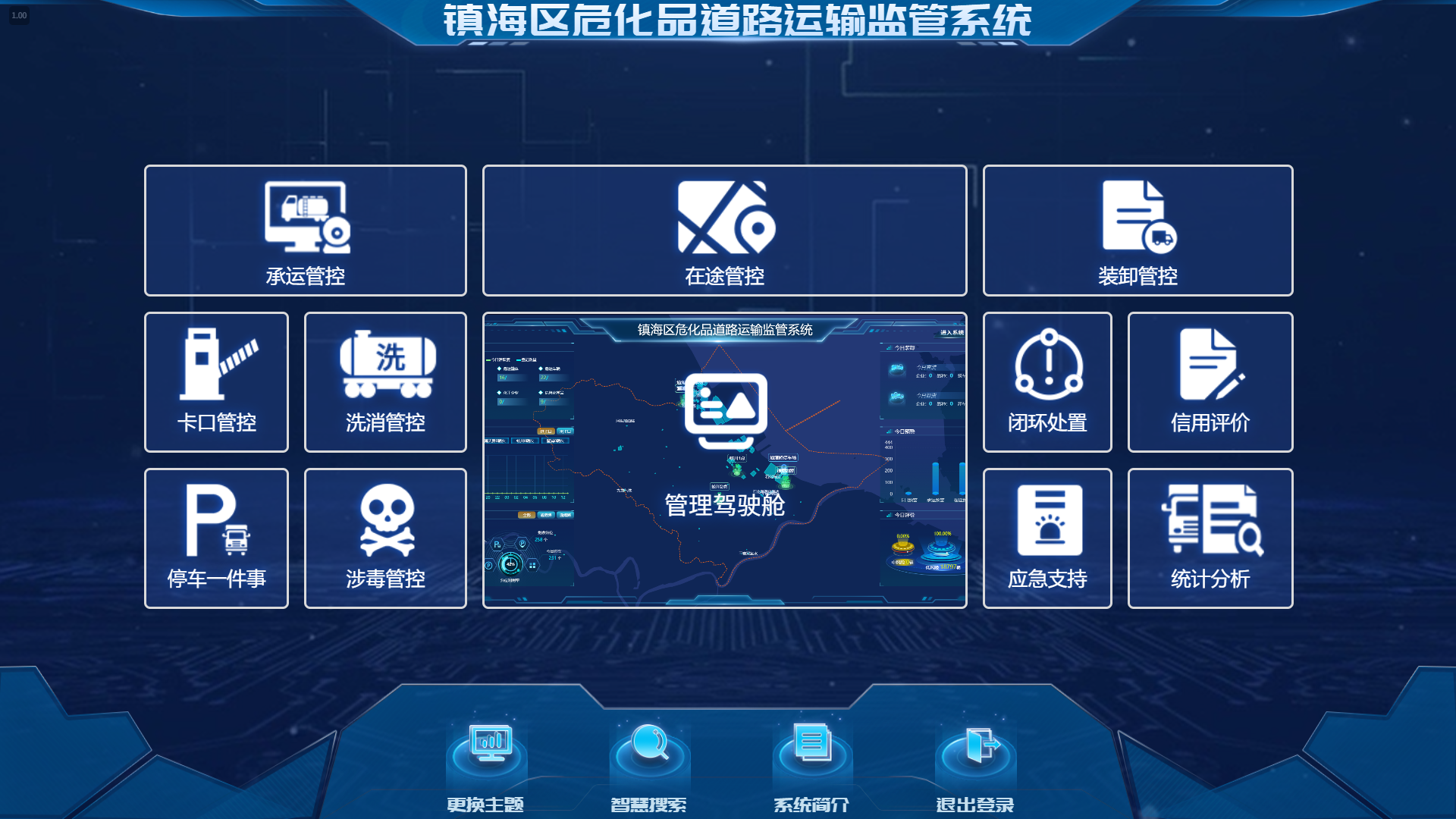 危险品道路运输监管系统